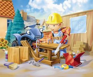 Puzzle Bob εργαζόταν ως ξυλουργός